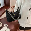 Bolso de Mujer a la Moda, Nuevo Bolso de Hombro con Cadena Estilo Francés, Bolso de Axila Exquisito, Bolso de Mano y Bolso Cruzado de Gama Alta