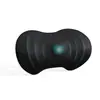 Suporte Lombar Ergonômico de Espuma de Memória com Alças de Ombro Ajustáveis Adequado para Suporte de Costas de Carro e Escritório, Preto