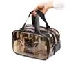 Bolsa Cosmética Separada para Seco y Húmedo Grande Nueva Transparente Portátil de Viaje Bolsa de Lavado Bolsa de Almacenamiento para Natación Baño para Mujeres