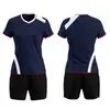 Traje Esportivo de Vôlei Feminino Roupas de Competição para Estudantes Roupas de Equipe de Treinamento Manga Curta Masculino Roupas de Vôlei de Ar Numero Impresso