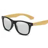 Gafas de Sol Retro de Madera de Bambú con Patas Transfronterizas Europeas y Americanas Ecológicas Gafas Polarizadas Gafas de Sol de Madera de Bambú Lentes Polarizadas de Colores 1