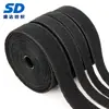 Directamente del Fabricante, Cierre de Velcro Negro con Correa de Unión Integrada de Bucle y Gancho Autoadhesivo