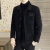Ventas Directas de Fábrica, Artículo Caliente de Invierno, Abrigo Corto de Lana a la Moda y Tendencia, Chaqueta para Hombre Transfronteriza