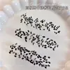 Decorações de Nail Art Zircônia Olho de Cavalo Famosas na Internet, Brilhantes Super Mini de Alta Qualidade Preto e Prata Cisne Gota d'Água Pedras Rhinestone Decorações de Unhas