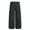 Pantalones Cargo de Nuevo Diseño Retro Americano para Hombres y Mujeres 2025 Nuevos Pantalones Rectos Sueltos Cleanfit