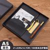Cuaderno A5 Original Guochao Wenchuang para Negocios Traje de Caja de Regalo Personalizado Alto Valor de Color Retro Exquisito Bloc de Notas Regalo