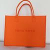 2027 Año de la Oveja Nueva Bolsa de Fieltro Logo Personalizable Bolsa de Tote de Regalo Regalo de Año Nuevo Bolsa de Compras de Fieltro
