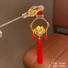 Accesorios para el Cabello de Año Nuevo Borla Lámpara de Palacio Cabello Pasador de Cabello Pasador de Cabello Luminoso de Alta Calidad Tocados Antiguos para Mujer Accesorios Combinables Diarios Hanfu
