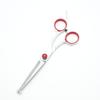Tesoura para Pet 6 polegadas Tesoura Profissional para Corte de Pelo de Cachorro, Tesoura Curva para Aparar, Tesoura Adelgaçante para Gato, Tesoura para Tosquia de Pet