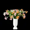Flor de Clavel Artificial, Flor Falsa Estilo Country Americano, Tallo Único para Sala de Estar Decoración del Hogar, Accesorio para Fotos, Flor de Begonia
