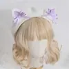 Boina Japonesa Lolita con Lazo y Orejas de Gato, Sombrero Lindo Dulce de Capullo, Otoño Invierno