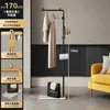 Y & h Perchero de Piso para Dormitorio Simple Estante para Ropa No Ocupa Espacio en Casa Habitación Interior Perchero para Ropa Abrigos Pequeño