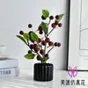 Fabricantes de Bonsáis de Frutas Artificiales de Gama Alta, Flores Artificiales Creativas, Decoraciones para el Hogar a la Moda, Venta al por Menor de Plantas Artificiales en Maceta