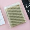 Pincel Labial Sólido, Pincel de Maquiagem para Batom Flocado, Pincel Labial Sólido para Gloss, Bastão de Limpeza de Mousse para Cílios, Pincel Labial Descartável