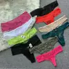 Tanga de Mujer Tanga de Verano Encaje Cintura Baja Ropa Interior Algodón Malla Transparente T-String