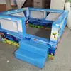 Piscina de Bolinhas Oceano Cercado Infantil Playground Caixa de Areia Transparente Venda Direta Caixa de Areia Sementes de Cássia Forte de Brincar Piscina com Acolchoamento Macio Altura Aumentada