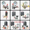 Accesorios para compresor de aire interruptor autónomo de presión de aire conjunto bomba de aire tipo correa soporte de aluminio cruceta de seis vías conjunto de salida de aire