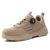 Zapatos de Protección Laboral Blue Seagull Shield Verano para Hombre Transpirables Ligeros Resistentes al Desgaste Zapatos de Seguridad Anti-Impactos y Anti-Perforación que no te Cansarán después de Estar de Pie por Mucho Tiempo