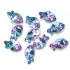 Accesorios para Joyería DIY Colgante de Pez Pequeño de Cristal Vidrio Cristal Austriaco Imitación Colgante de Cuentas de Pez de un Solo Agujero