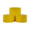 Fita de aviso de PVC atacado preto e amarelo faixa de pedestres oficina piso logo 5S cor logo linha fita de piso