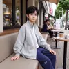 Cardigã de Malha com Gola Alta Estilo Coreano para Meninos 2026 Jaqueta com Zíper Infantil de Outono Jimo Moda Infantil Casual Top Atacado