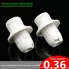 E14 full tooth lamp holder pequeno plástico lâmpada titular display gabinete lâmpada titular parafuso lâmpada titular LED lustre suporte da lâmpada de assoalho