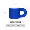 Taza de Cerámica de Recuerdo de Boda, Alto Valor Estético, Taza Creativa Gorda Azul Klein, Taza de Agua Famosa en Internet Estilo Ins