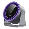 Novo ventilador de circulação de alta velocidade para cozinha doméstica, carregamento silencioso, turbo ventilador pequeno de mesa, ventilador elétrico pequeno de mesa montado na parede