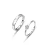 Anillos de Pareja de Verano Versátiles de Diseño Simple Mobius Niche para Estudiantes Venta al por Mayor