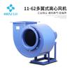 Ventilador Centrífugo Industrial Hongke para Extracción de Polvo, Ventilación y Recambio de Aire de Bajo Ruido, Ventilador de Extracción de Humo Multialeta 11-62