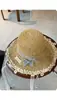 Sombrero de Paja de Ala Ancha Dulce con Cinta, Estilo Pastoral Francés de Verano para Mujer, Adecuado para Salidas, Vacaciones y Protección Solar en la Playa, Personalizable