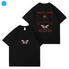 2024 Nova camiseta de manga curta masculina e feminina Song Group Top Moda Loose Ins Casal adolescente de manga curta
