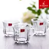 Tazas de Té de Flores Gruesas Resistentes al Calor para Exportación, Tazas de Té para el Hogar, Vasos para Cerveza, Tazas de Café, Vasos de Vidrio con Asas, Venta al por Mayor