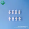 Ju Juyou Plástico de Grado Alimenticio al por Mayor Rosca Externa Luer Doble Apriete Recto Conector Hembra Luer Alambre Externo a Hembra
