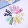 Grampo de Cabelo DIY com Base Bb Clip, Presilhas Pequenas Coloridas Doces, Grampo Fofo Colorido para Franja, Acessórios para Bobby Pins