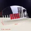 Delineador Líquido Acrílico, Bolígrafo Delineador, Soporte para Labiales, Exhibidor de Esencia Brillante para Salón de Belleza, Soporte de Exhibición Transparente para Mini Perfumes