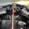 Versión Alta Serie Mengjia Maya Cinta Doble Cremallera Chaqueta de Plumas Versátil Clásica Lacada para Hombres y Mujeres