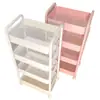 Estante de Almacenamiento para Carrito de Bebé Cocina de Pie Dormitorio Multicapa Móvil para Snacks de Bebé Almacenamiento para Baño Inodoro Estante de Almacenamiento