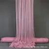 Cortina de Gasa Blanca para Boda Transfronteriza Respaldo de Silla de Gasa Decoración de Boda Gasa para Respaldo de Silla Gasa para Techo Gasa Suiza Dopamina