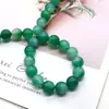 Cuentas de Piedra Natural Cuentas de Ónix Negro Agujero Recto Pulidas Piedra Semipreciosa Cuentas DIY Accesorios para Collares Pulseras