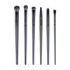 Set de Brochas de Sombra de Ojos Novice Blade 6 Ojos Principiantes Difuminar Cabeza Plana Herramientas de Belleza Brocha de Maquillaje Portátil