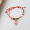 Pulseras de Cuerda de Colores del Festival del Bote del Dragón, Adornos de Zongzi de Dibujos Animados Hechos a Mano, Bolsitas de Cuerda Roja del Festival del Bote del Dragón, Venta de Liquidación