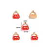 Accesorios de Joyería de Aleación para Hacer Manualidades con Forma de Gota de Aceite Bolsita de Maquillaje para Niñas Accesorios de Tacones Altos Pulsera Pendientes Colgante W507