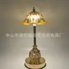 Luminária de Mesa Decorativa de Cristal da Moda, Luz Noturna LED Criativa para Quarto de Menina ao Lado da Cama, Luxo Leve Estilo Ins para Sala de Estar