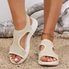 2026 Nuevo Estilo de Moda Versátil Verano Malla Slip-on Zapatos Planos Color Sólido Tela Ligeros Cómodos Zapatos Planos