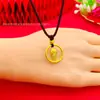 Collar Colgante Tradicional de Amuleto de la Suerte, Colgante Personalizado para Mujer Xiaohongshu, Cadena para Suéter Hecha a Mano, Entrega Rápida Mismo Estilo, Venta al por Mayor