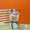 [Personalización de Pedido Pequeño] Ramo de Muñecas Navideñas, Regalo de San Valentín, Muñeca Flor Portátil, Regalo de Cumpleaños para Novia y Mejor Amiga
