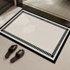 Alfombrilla de Baño, Alfombrilla Antideslizante Absorbente de Agua para Puerta de Inodoro, Alfombra de Baño Fuerte Absorbente de Agua de Tierra de Diatomeas