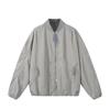 Roupas Masculinas North Boundary Marca Americana Moderna Outono 2025 Novo Casaco Jaqueta de Uniforme de Baseball Retrô Casaco Casual Solto Masculino e Feminino