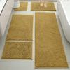 Set de 5 Alfombrillas Absorbentes para Piso, Felpudos para Puerta de Entrada, Alfombrillas Antideslizantes Resistentes a Manchas para Entrada, Alfombras para Mesita de Noche de Dormitorio, Transfronterizo